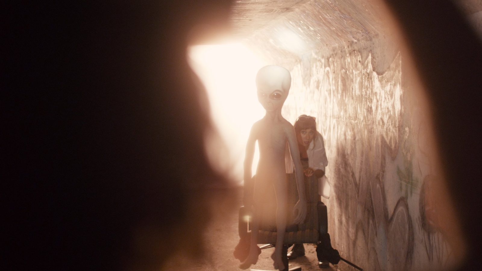 Stills from Man Underground