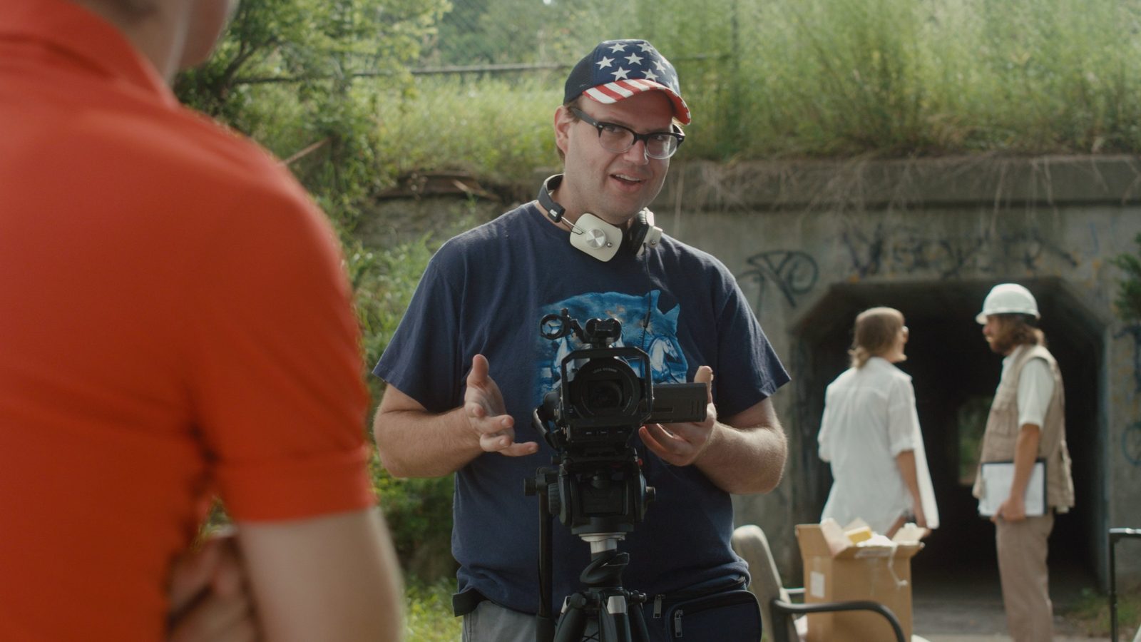 Stills from Man Underground