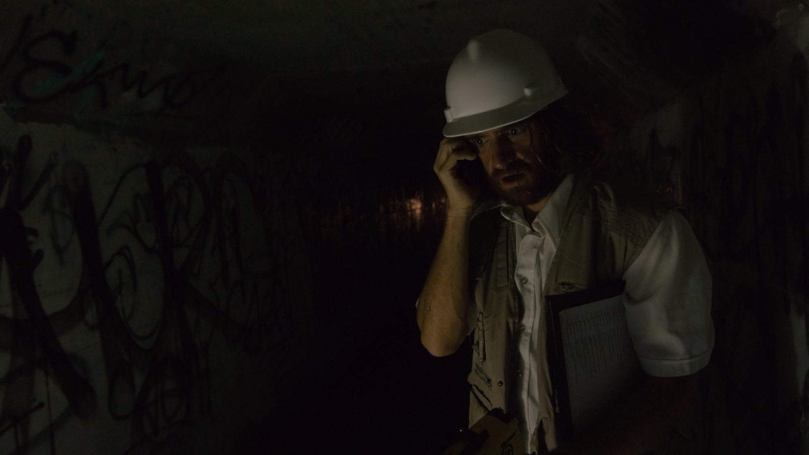 Stills from Man Underground